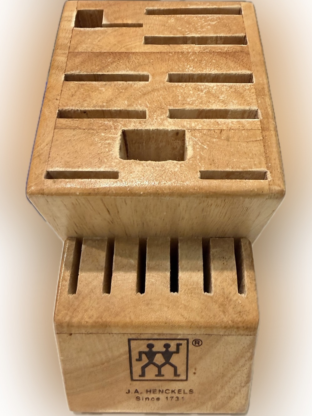 ZWILLING J.A. Henckels Natural Wood Knife and Tool Block Organizer